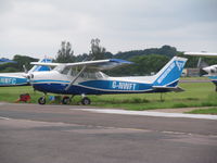 G-NWFT @ EGSX - flying club cessna - by magnaman