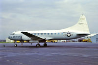 55-0293 @ KMTC - Convair 440 C-131D [316] (US Air Force) Selfridge ANGB~N 06/05/1983. From a slide. - by Ray Barber