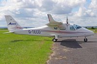 G-TECD @ EGFP - P-2006T, Aeros Gloucester Staverton based, seen parked up. - by Derek Flewin