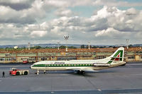 I-DABG @ EGKK - Sud Aviation SE.210 Caravelle 6N [205] (Alitalia) Gatwick~G 11/09/1972. From a slide. - by Ray Barber