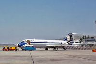 I-DIZC @ LFPB - I-DIZC   McDonnell Douglas DC-9-32 [47435] (ATI Aero Trasporti Italiani) Paris-Le Bourget~F 06/06/1975. From a slide. - by Ray Barber