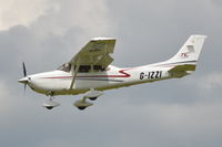 G-IZZI @ EGSH - Landing at Norwich. - by Graham Reeve