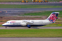 G-BZAV @ EGBB - BAe 146-RJ100 [E3331] (British Airways CitiExpress) Birmingham Int'l~G 02/08/2005 - by Ray Barber