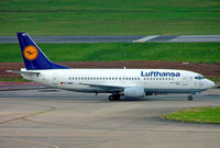 D-ABED @ EGBB - Boeing 737-330 [25215] (Lufthansa) Birmingham Int'l~G 02/08/2005 - by Ray Barber