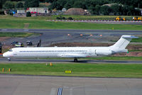 TF-JXC @ EGBB - McDonnell Douglas DC-9-83 [49627] (JetX) Birmingham Int'l~G 09/08/2005 - by Ray Barber