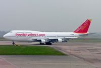 TF-AME @ EGCC - Boeing 747-312 [23032] (Travel City Direct) Manchester-Ringway~G 02/02/2006 - by Ray Barber