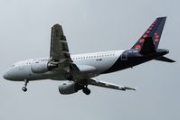 OO-SSH @ LFBD - Brussels Airlines landing runway 23 from EBBR for Eurofoot 2016 - by Jean Goubet-FRENCHSKY