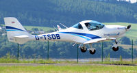 G-TSDB @ EGPN - Lift off from Dundee EGPN - by Clive Pattle