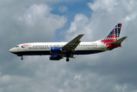 G-DOCA @ EGKK - Boeing 737-436 [25267] (British Airways) Gatwick~G 28/06/2004 - by Ray Barber