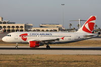 OK-MEL @ LMML - A319 OK-MEL CSA - by Raymond Zammit