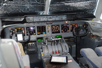 N330AU @ DCA - MD-10-30F cockpit. - by J.G. Handelman