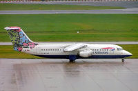 G-BXAS @ EGBB - BAe 146-RJ100 [E3301] (British Airways CitiExpress) Birmingham Int'l~G 19/10/2004 - by Ray Barber