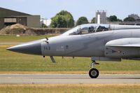 13-143 @ LFPB - Pakistan Air Force JF-17 Thunder, Taxiing to parking area, Paris-Le Bourget (LFPB-LBG) Air show 2015 - by Yves-Q