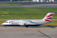 G-BZAX @ EGBB - BAe 146-RJ100 [E3356] (British Airways/CitiExpress) Birmingham Int'l~G 26/10/2004 - by Ray Barber
