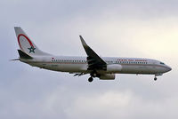 CN-ROP @ EGLL - Boeing 737-8B6 [33066] (Royal Air Maroc) Home~G 29/09/2008. On approach 27L. - by Ray Barber