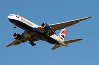G-YMMJ @ EGLL - Boeing 777-236ER [30311] (British Airways) Home~G 26/09/2009. On approach 27R. - by Ray Barber