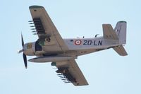 F-AZHK @ LFMI - Douglas AD-4N Skyraider, On display, Istres-Le Tubé Air Base 125 (LFMI-QIE) open day 2016 - by Yves-Q