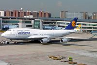 D-ABVY @ EDDF - Boeing 747-430 [29869] (Lufthansa) Frankfurt~D 08/09/2005 - by Ray Barber
