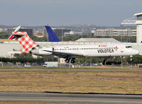 EI-EWI @ LFBO - Landing rwy 14R with additional 'Vigo' titles - by Shunn311