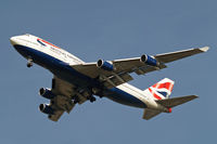 G-BNLX @ EGLL - Boeing 747-436 [25435] (British Airways) Home~G 13/03/2014. On approach 27R. - by Ray Barber