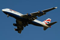 G-CIVX @ EGLL - Boeing 747-436 [28852] (British Airways) Home~G 31/01/2011. On approach 27R. - by Ray Barber