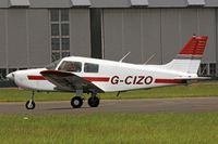 G-CIZO @ EGFF - Cadet, Exeter based, previously SE-KII, seen taxxing in.