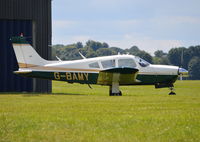 G-BAMY @ EGLM - Piper Cherokee Arrow II at White Waltham. - by moxy