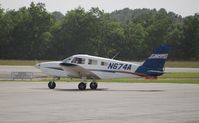 N674A @ KDWH - Piper PA-28-181 - by Mark Pasqualino