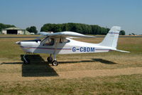 G-CBDM @ EGBP - Tecnam P.92-EM Echo [PFA 318-13756] Kemble~G 13/07/2003 - by Ray Barber