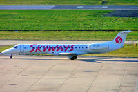 SE-DZB @ EGBB - Embraer ERJ-145EP [145113] (Skyways) Birmingham Int'l~G 19/11/2004 - by Ray Barber