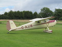 G-AJJS @ EGHP - Nice old Cessna at popham - by magnaman