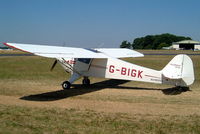 G-BIGK @ EGBP - Taylorcraft BC-12D [8302] Kemble~G 13/07/2003 - by Ray Barber