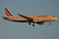 F-GKXO @ EGLL - Air France A320 in evening light. - by FerryPNL