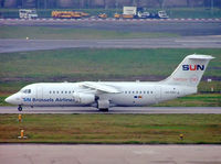 OO-DWJ @ EGBB - BAe 146-RJ100 [E3355] (SN Brussels Airlines) Birmingham Int'l~G 19/12/2006 - by Ray Barber