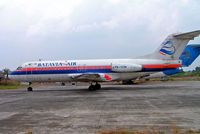 PK-YCM @ WIII - Fokker F-28-4000 Fellowship [11168] (Batavia Air) Jakarta-Soekarno Hatta Int'l~PK 26/10/2006 - by Ray Barber