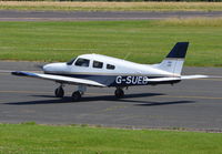 G-SUEB @ EGBG - Piper Cherokee Archer III at Leicester Airport. Ex N495AF - by moxy