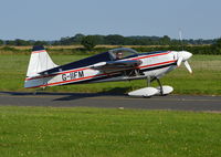 G-IIFM @ EGBG - Zivko Edge 360 at Leicester Airport. Ex N37TP - by moxy