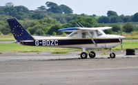 G-BDZC @ EGFH - Visiting Reims assembled Cessna aircraft. - by Roger Winser