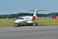 N550TB @ EGHH - At Citation Centre - by John Coates