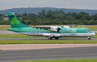 EI-FNA @ EGCC - Aer Lingus Comuter ATR72 vacating the runway - by FerryPNL
