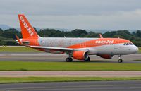 G-EZOX @ EGCC - Easyjet A320 in special colors. - by FerryPNL
