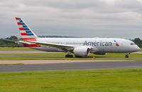 N814AA @ EGCC - American B788 vacating the runway in MAN - by FerryPNL