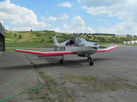 G-BVYM - tug at Dunstable - lovely setting for airfield - by magnaman