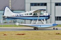 LN-NCC @ EGHH - Departing after a couple of days visit - by John Coates
