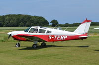 G-TEMP @ X3CX - Just landed at Northrepps. - by Graham Reeve