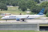 N228JB @ KTPA - JetBlue Flight 992 Big Apple Blue (N228JB) departs Tampa International Airport enroute to Boston-Logan International Airport