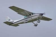 G-MISH @ EGBP - skylane, Finmere Buckinghamshire based, previously n6397N, G-BIXT, G-RFAB, seen at the Skysport Fly In. - by Derek Flewin