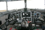 ZK-AMY @ ASG - ZK-AMY C-47 cockpit shot at Ashburton, NZ - by Pete Hughes