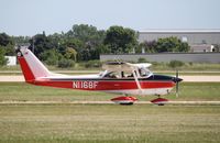 N1168F @ KOSH - Cessna 172G - by Mark Pasqualino