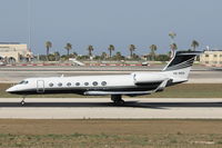 VQ-BGN @ LMML - Gulfstream GV VQ-BGN - by Raymond Zammit